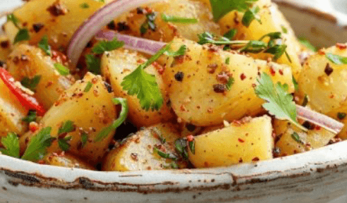 Aloo Sadheko