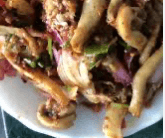 Mushroom Sadheko